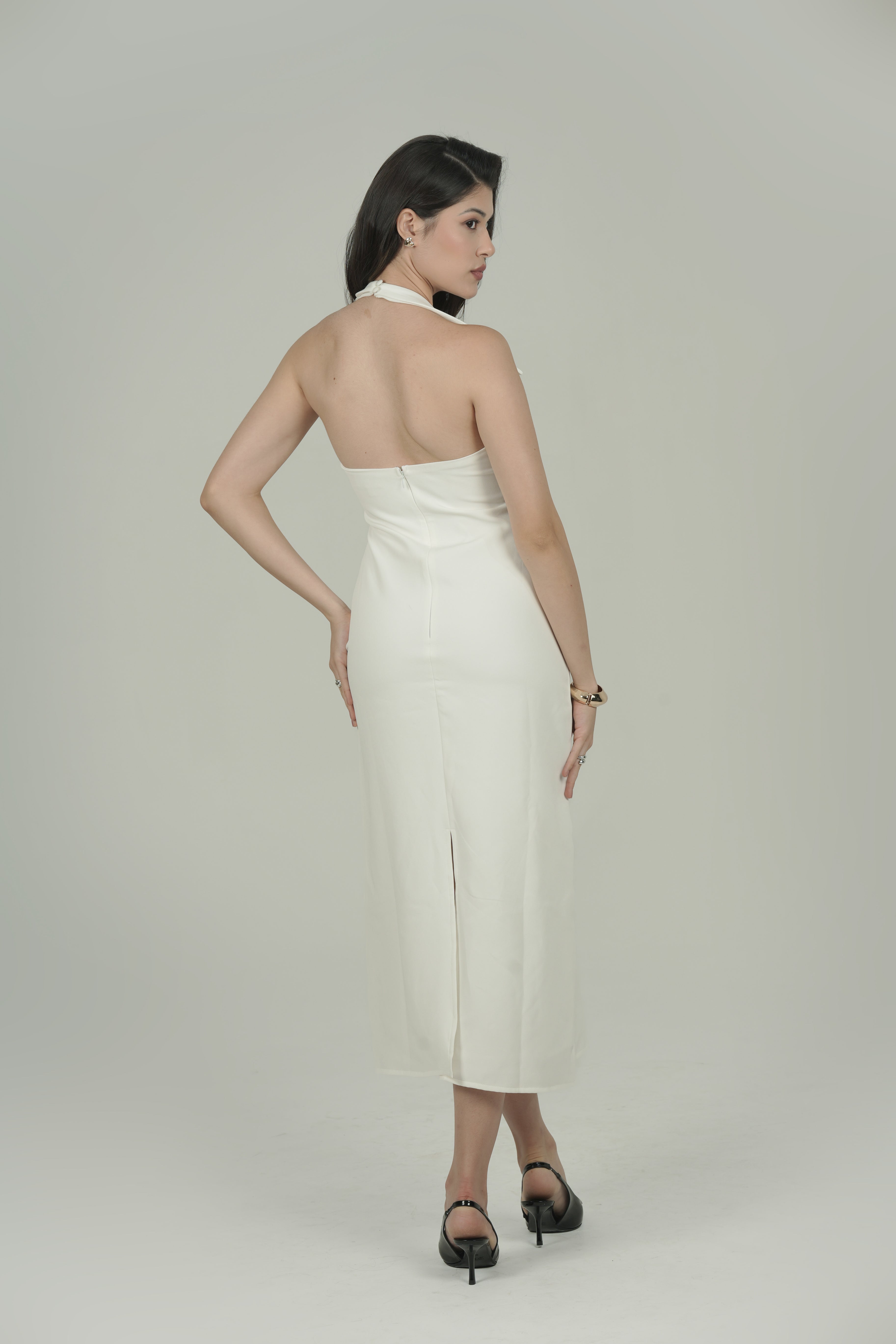 Selene Dress - White